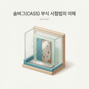 ai thumbnail minimal 숌버그CASS 부식 시험법의 이해 1787590641